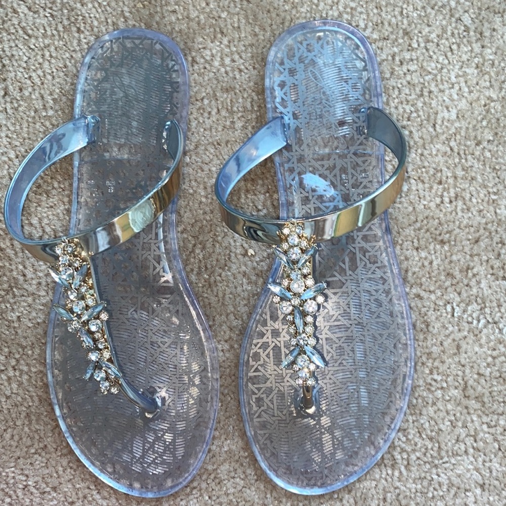 Badgley Mischka Jewel Jelly Sandal